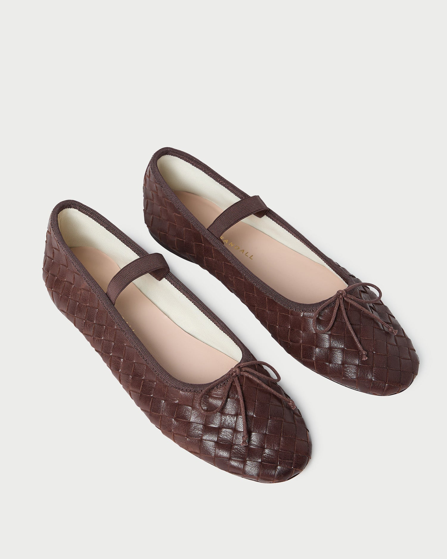 Loeffler Randall Women | Leonie Espresso Woven Ballet Flat