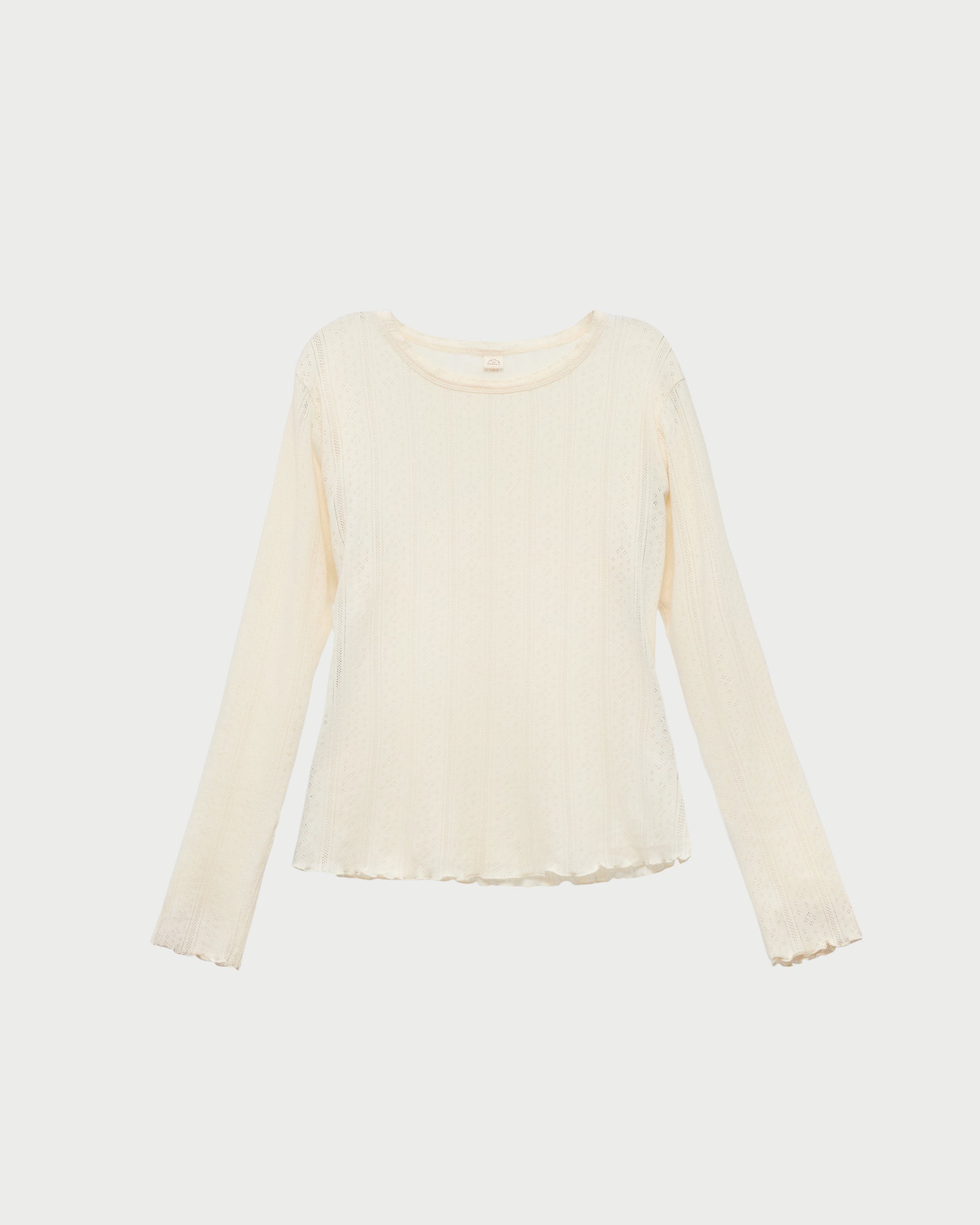 Lolo Pointelle Long-Sleeve Tee | Women Loeffler Randall