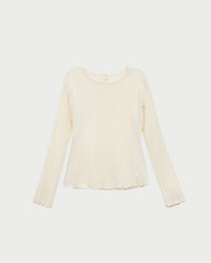 Lolo Pointelle Long-Sleeve Tee | Women Loeffler Randall