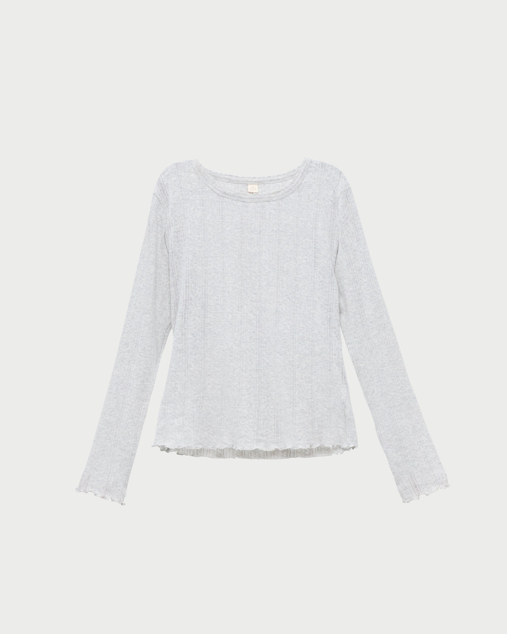 Lolo Pointelle Long-Sleeve Tee | Loeffler Randall Women