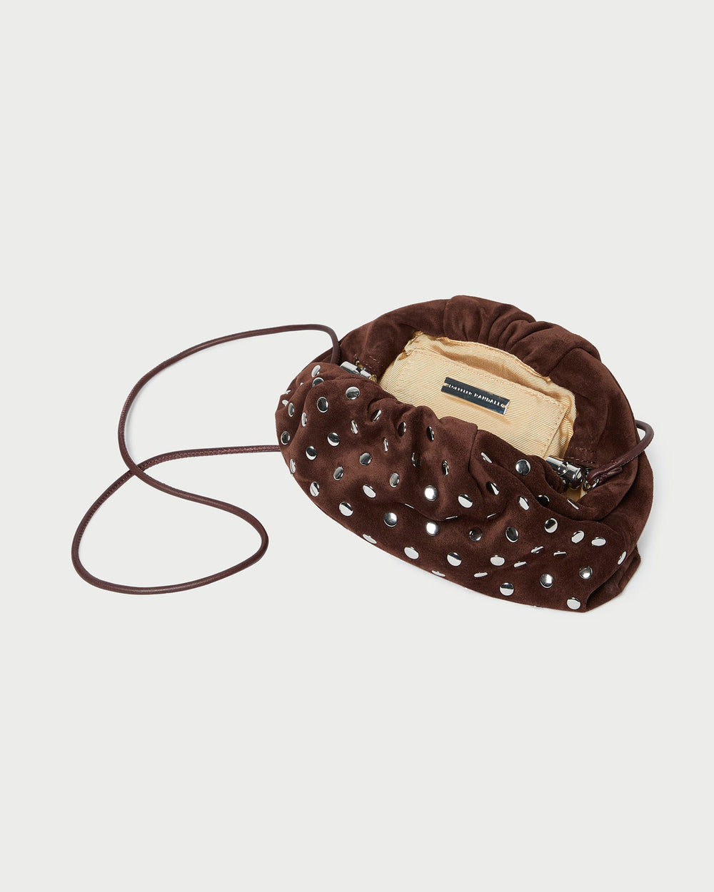 Bailey Espresso/Silver Dome Clutch | Women Loeffler Randall