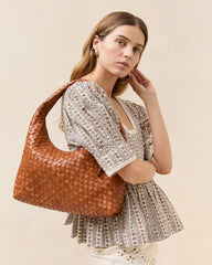 Loeffler Randall Women | Willow Timber Woven Hobo Bag