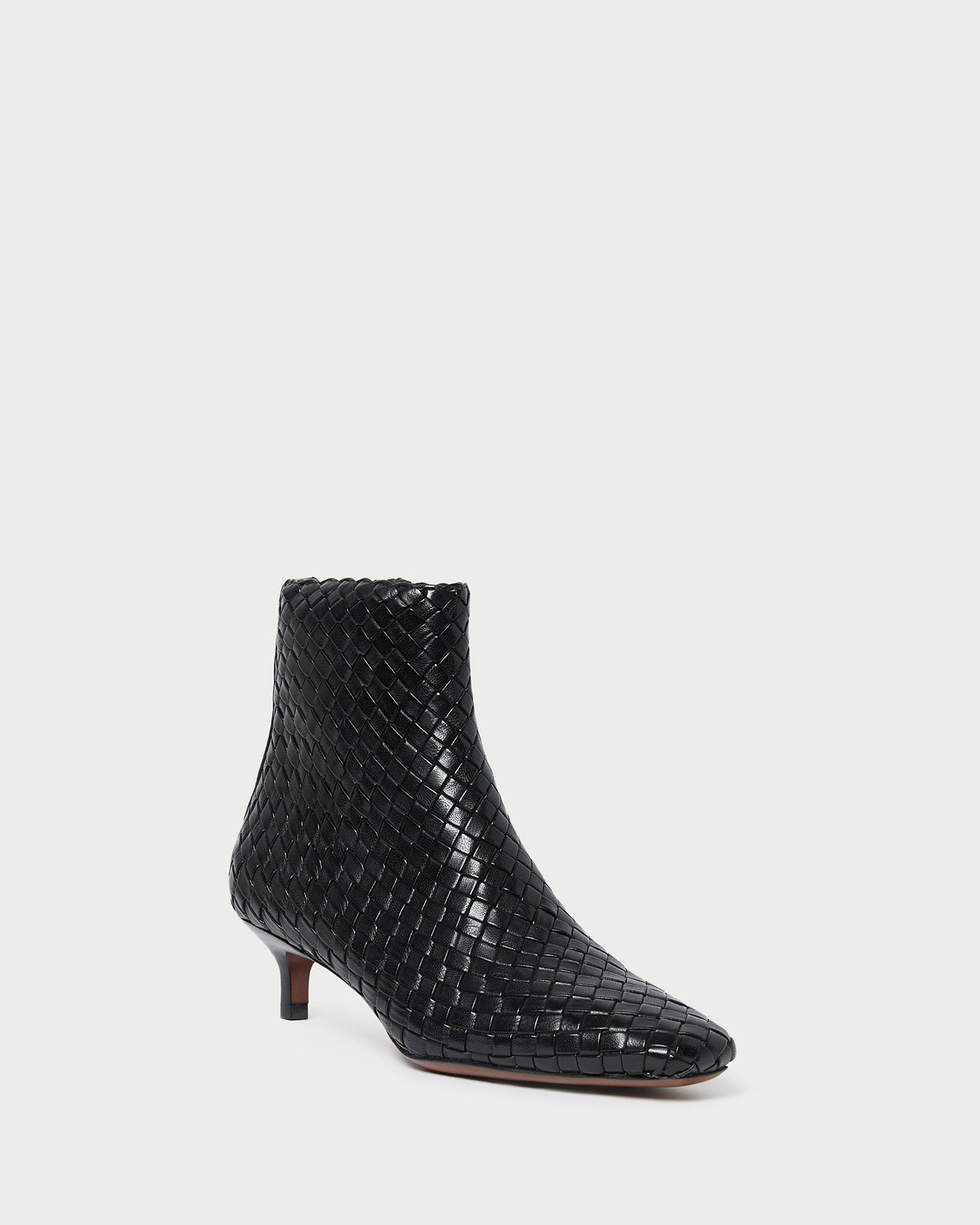 Loeffler Randall Women | Marcella Black Woven Ankle Boot