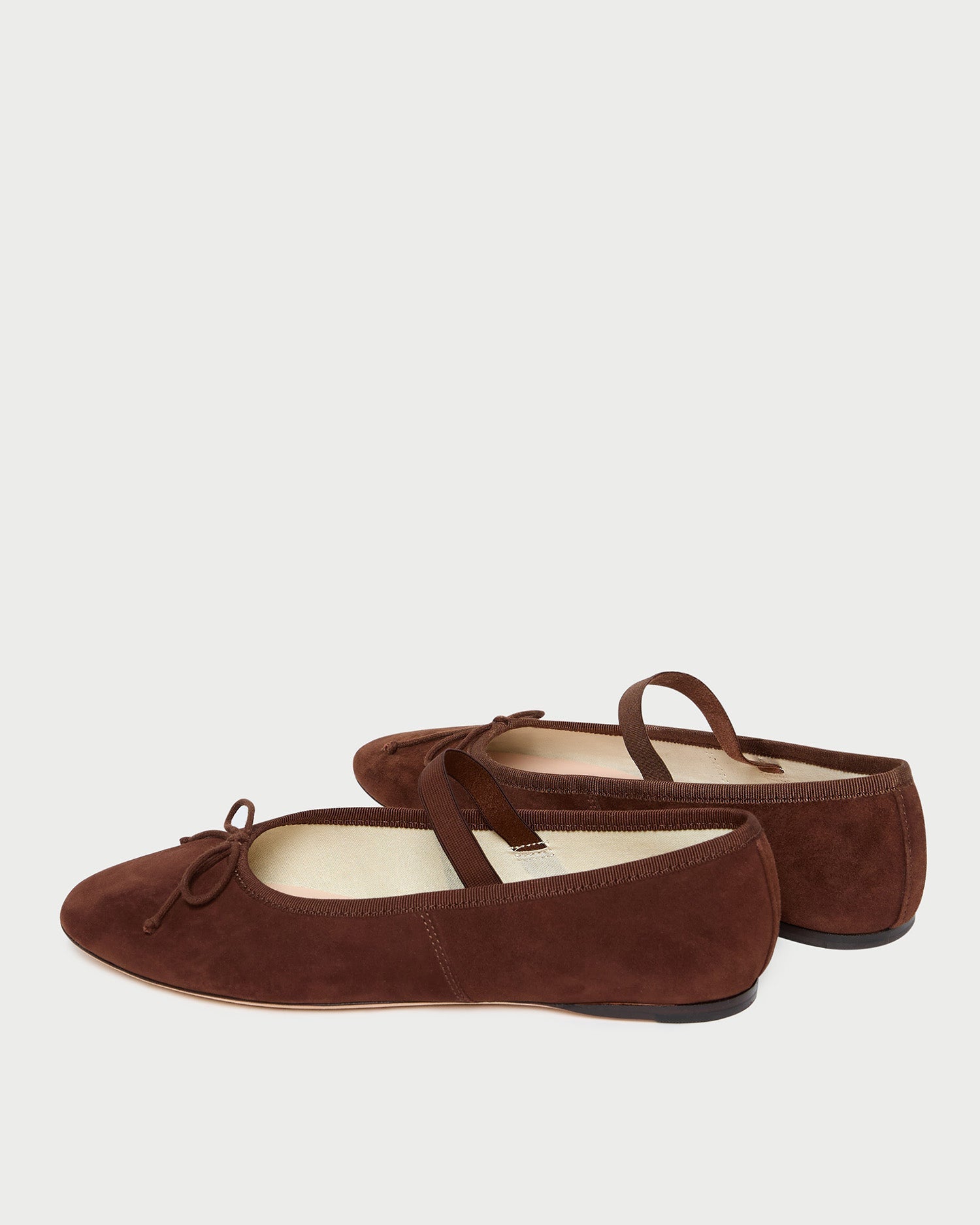 Leonie Espresso Suede Ballet Flat | Women Loeffler Randall