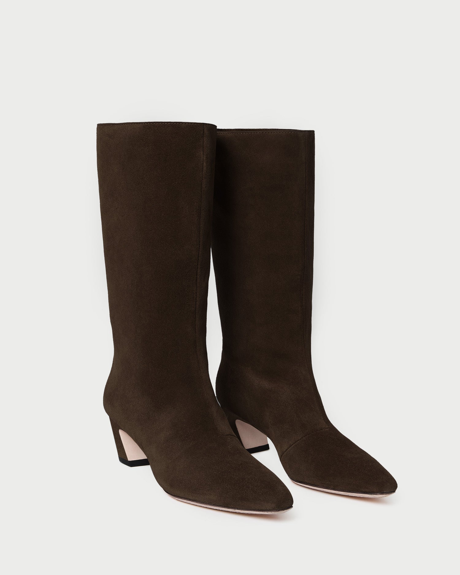 Cleo Brown Suede Mid-Calf Boot | Women Loeffler Randall