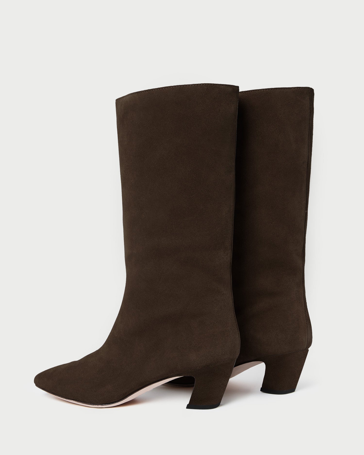 Cleo Brown Suede Mid-Calf Boot | Women Loeffler Randall