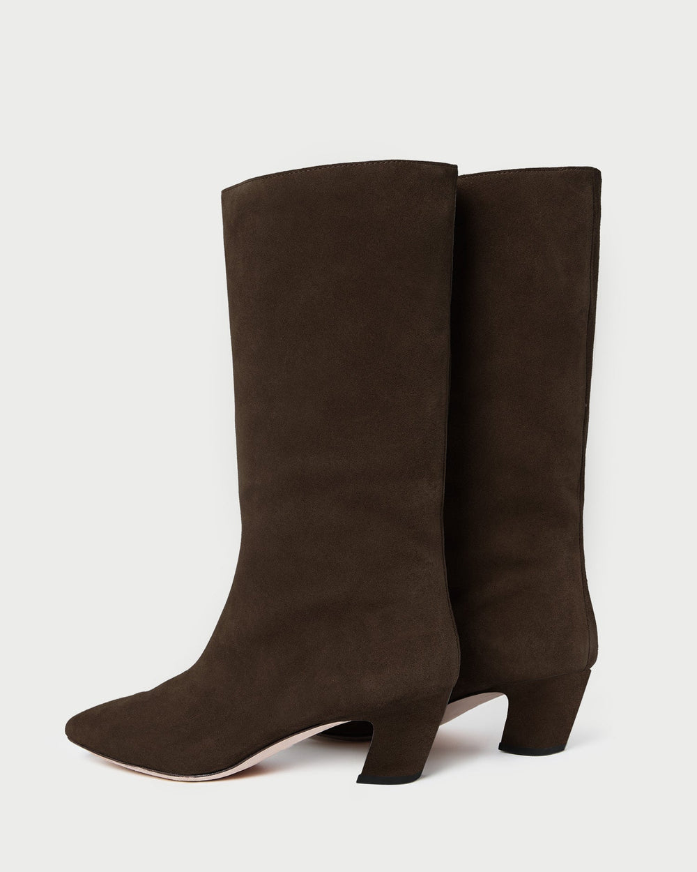 Cleo Brown Suede Mid-Calf Boot | Women Loeffler Randall