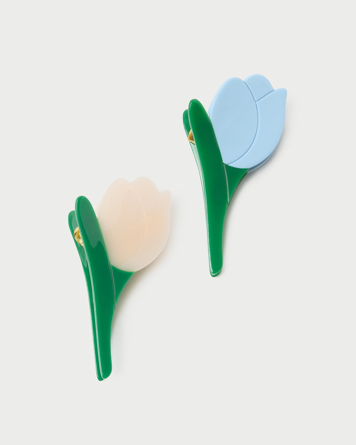 Juniper Blue/Cream Multi Tulip Clip Set | Women Loeffler Randall