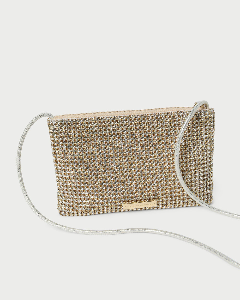 Loeffler Randall Women | Yasmine Gold Diamanté Crossbody
