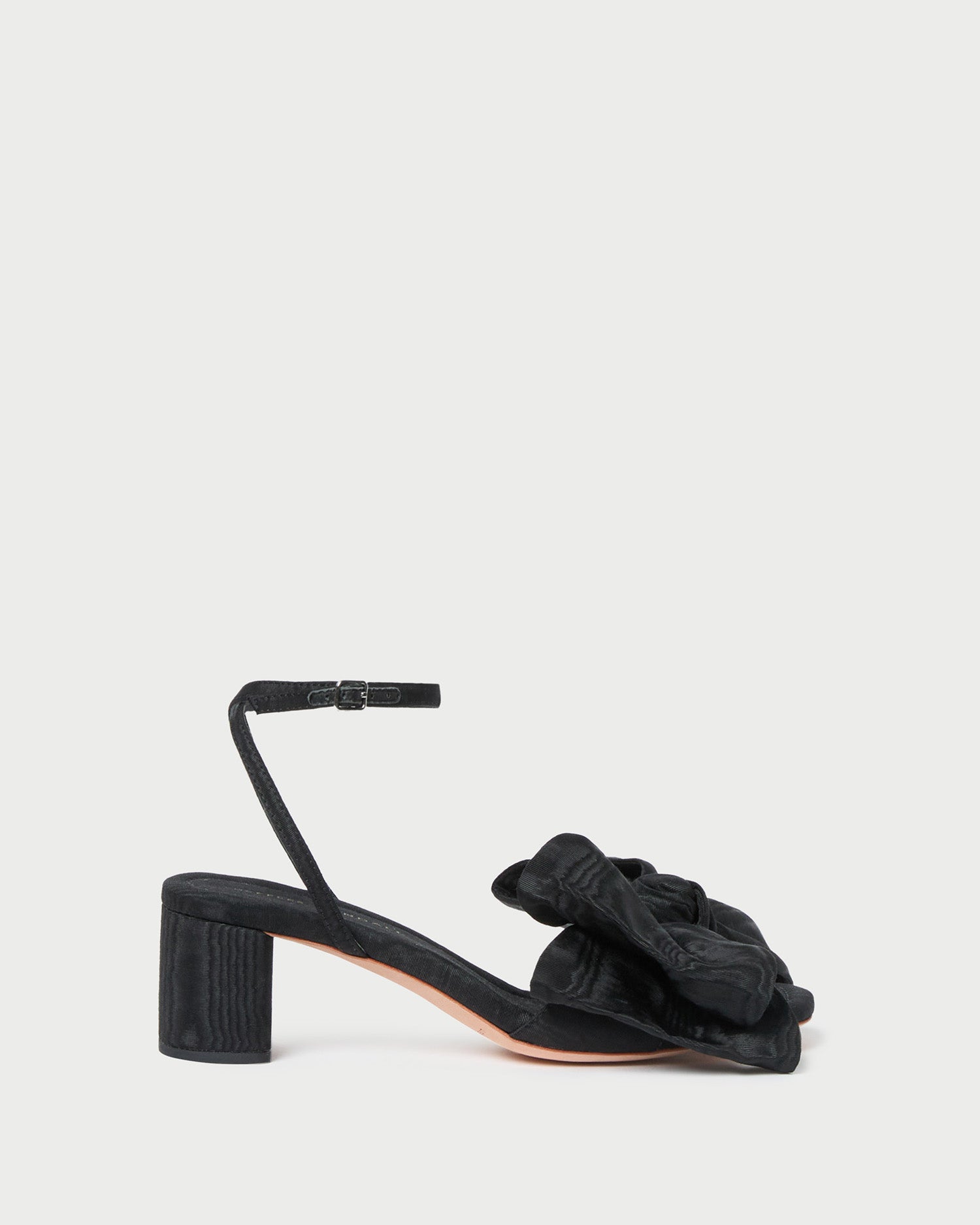 Loeffler Randall Women | Carmen Black Moiré Bow Sandal