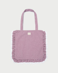 Justine Maroon Ruffle Tote | Women Loeffler Randall