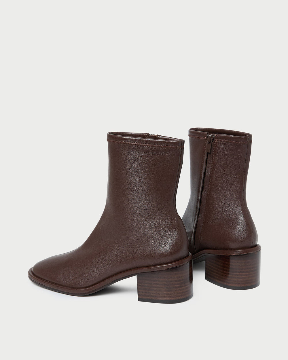 Loeffler Randall Women | Roxy Espresso Leather Ankle Bootie