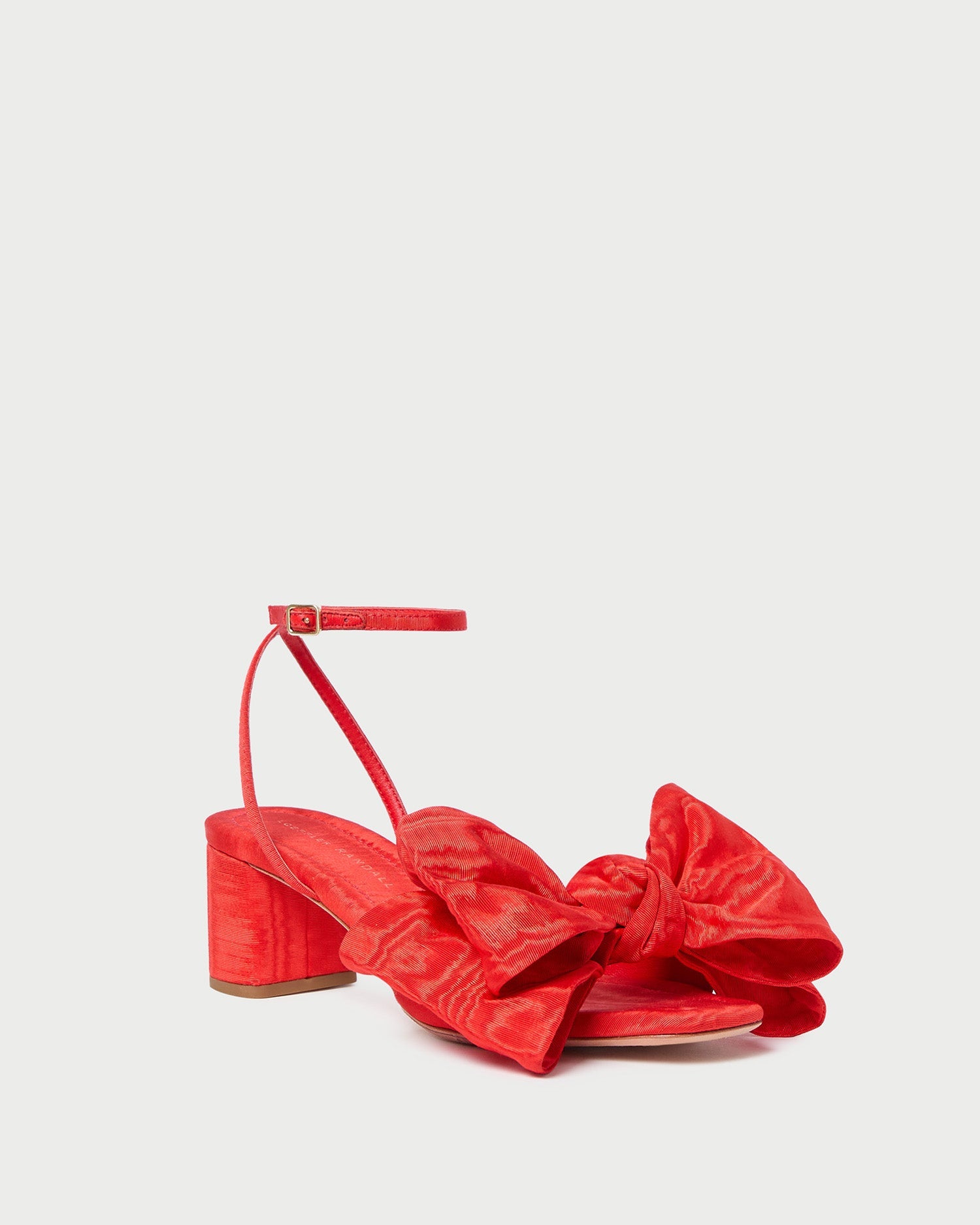 Carmen Red Moiré Bow Sandal | Loeffler Randall Women