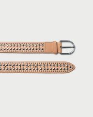 Isaac Honey/Silver Studded Belt | Women Loeffler Randall