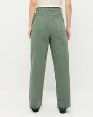 Demi Embroidered Pant | Loeffler Randall Women