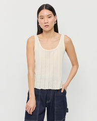 Rylee Pointelle Tank Top | Women Loeffler Randall