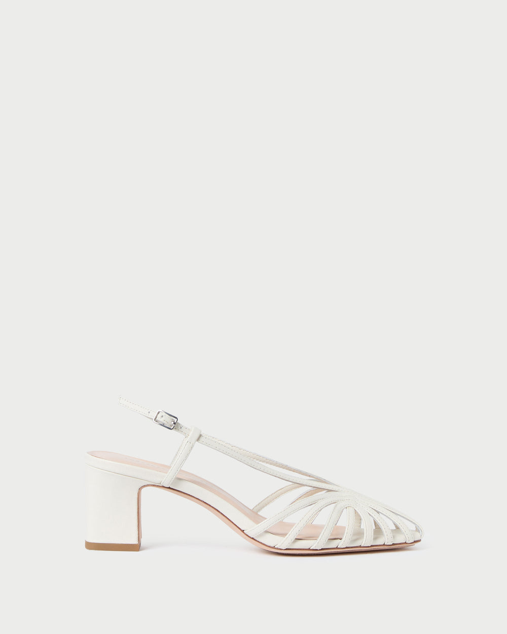 Loeffler Randall Women | Priscilla Cream Heeled Sandal