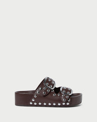 Loeffler Randall Women | Jack Espresso Studded Sandal