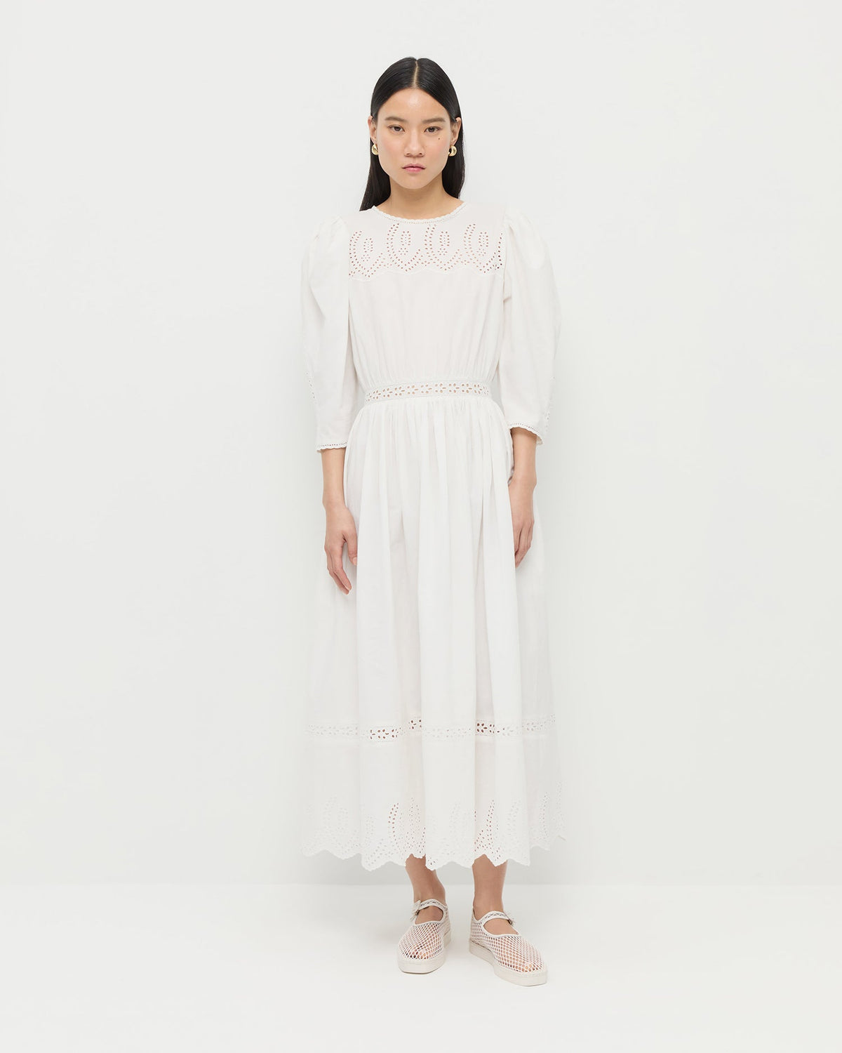 Thelma Eyelet Dress | Women Loeffler Randall