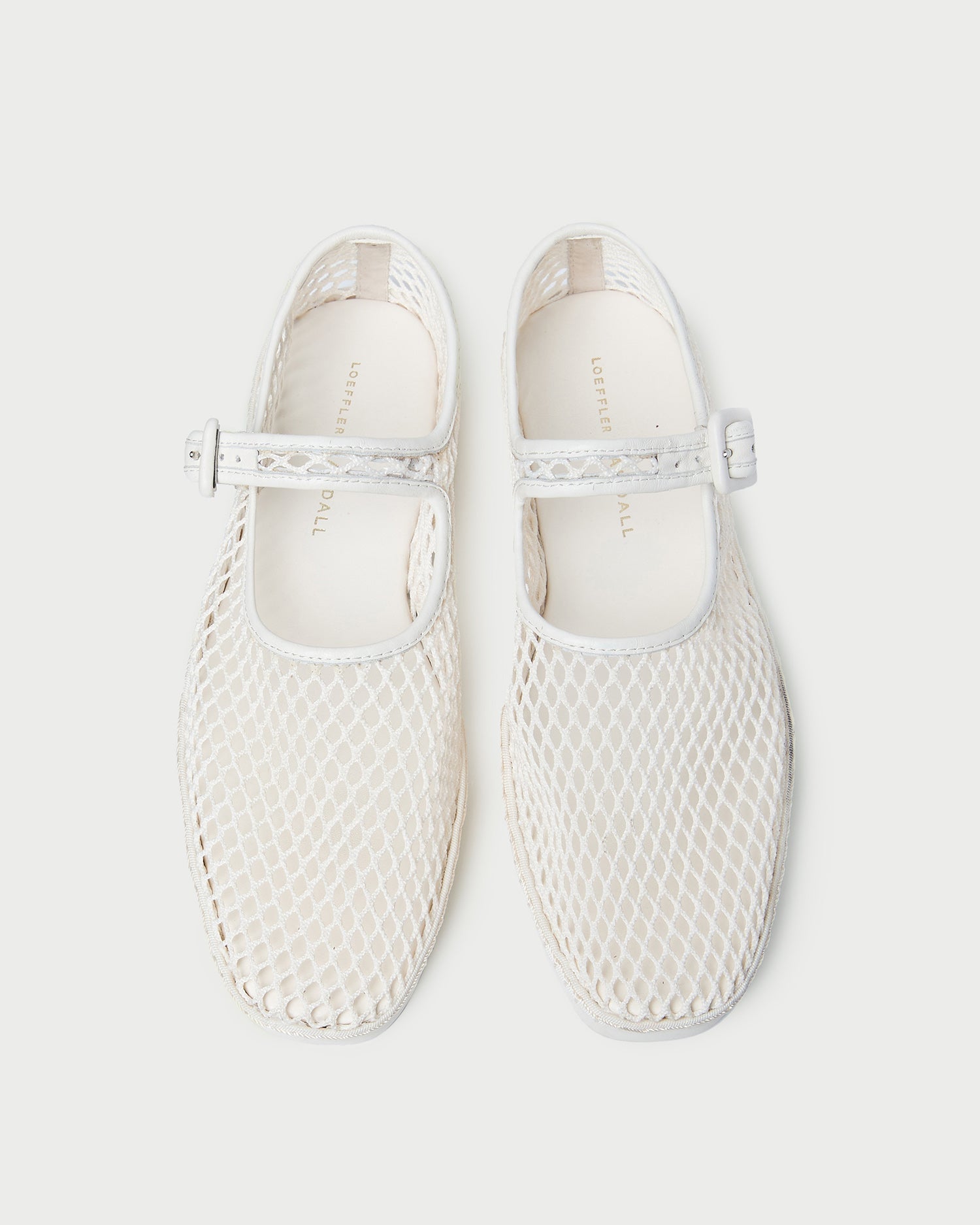 Rita White Netted Mary Jane | Women Loeffler Randall