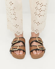 Theo Brown Two-Band Sandal | Women Loeffler Randall