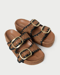 Theo Brown Two-Band Sandal | Women Loeffler Randall
