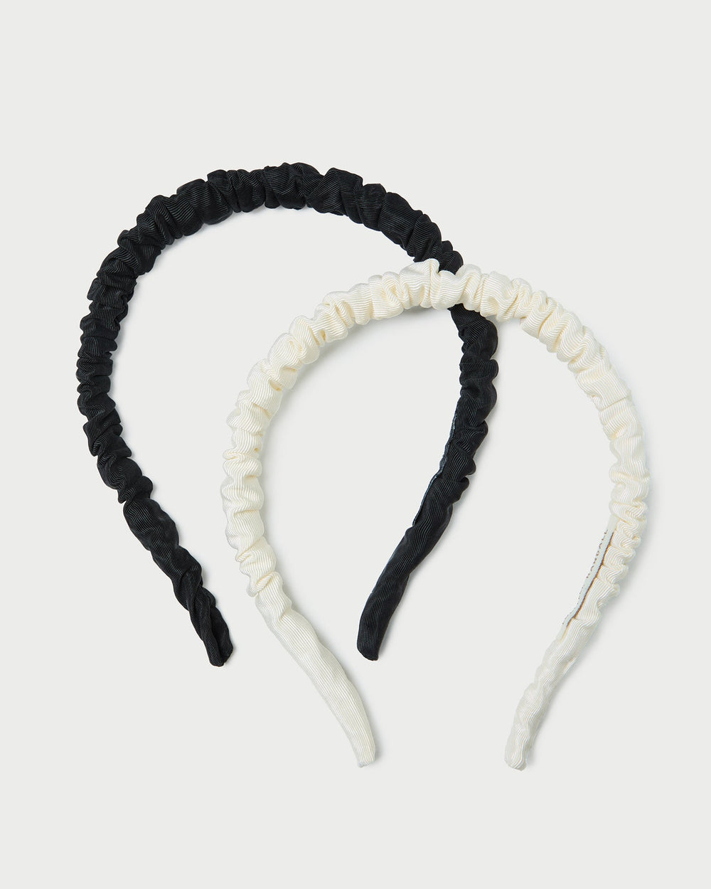 Loeffler Randall Women | Sabine Black/Cream Headband Set