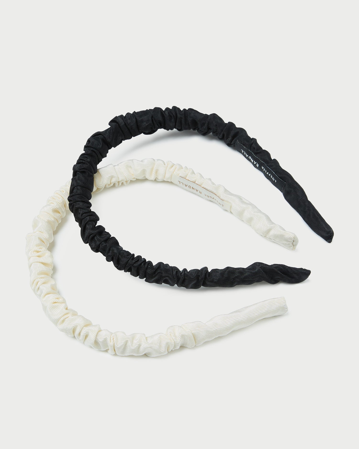 Loeffler Randall Women | Sabine Black/Cream Headband Set