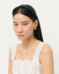 Loeffler Randall Women | Sabine Black/Cream Headband Set