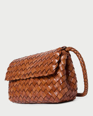 Loeffler Randall Women | Vinnie Timber Woven Leather Crossbody