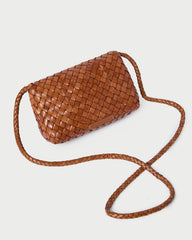 Loeffler Randall Women | Vinnie Timber Woven Leather Crossbody