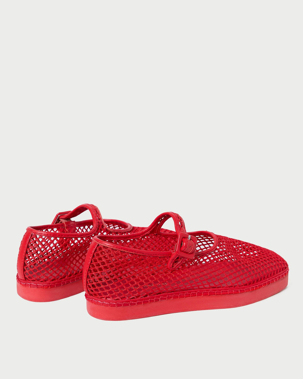 Loeffler Randall Women | Rita Red Netted Mary Jane