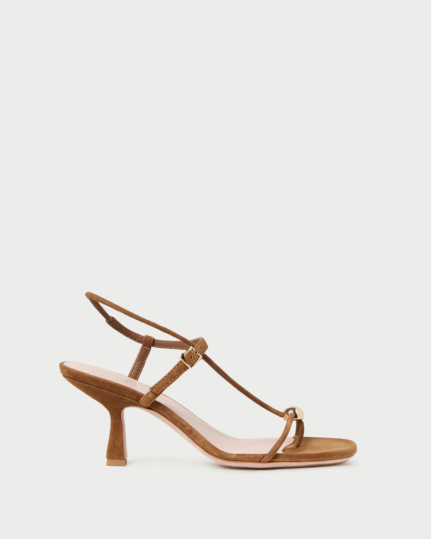 Triana Cacao Suede Mid-Heel Sandal | Women Loeffler Randall