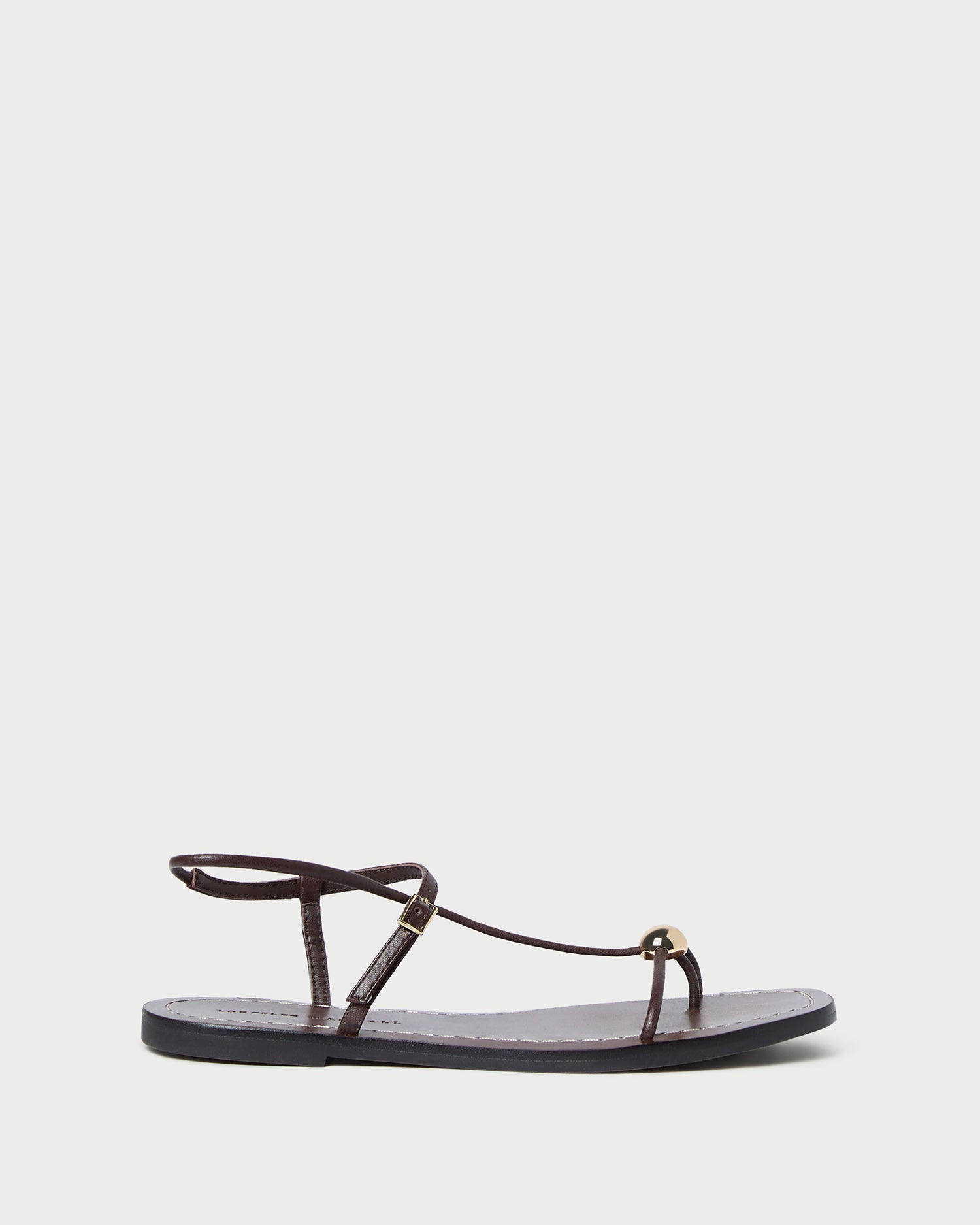 Lara Espresso Leather Sandal | Women Loeffler Randall