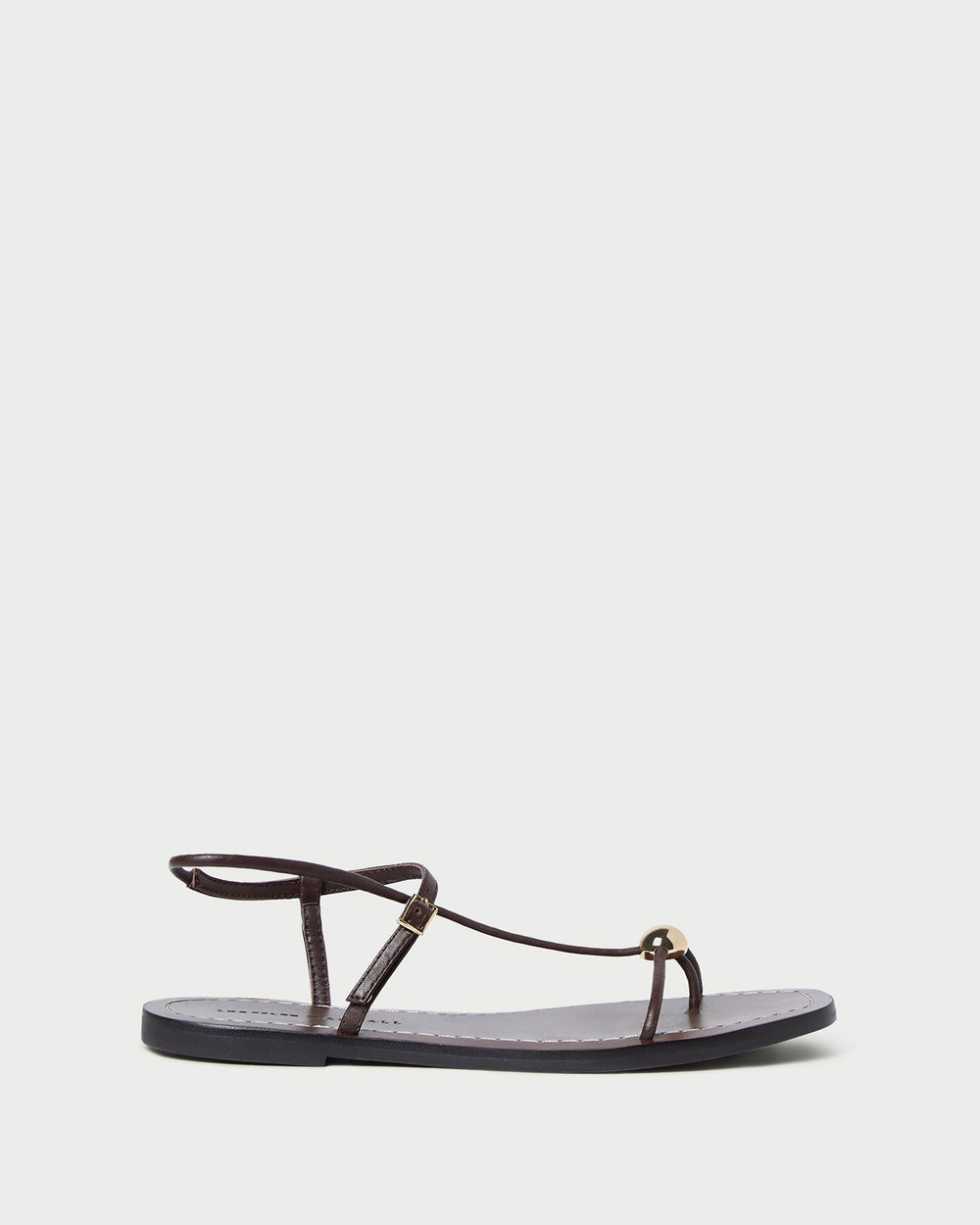 Lara Espresso Leather Sandal | Women Loeffler Randall