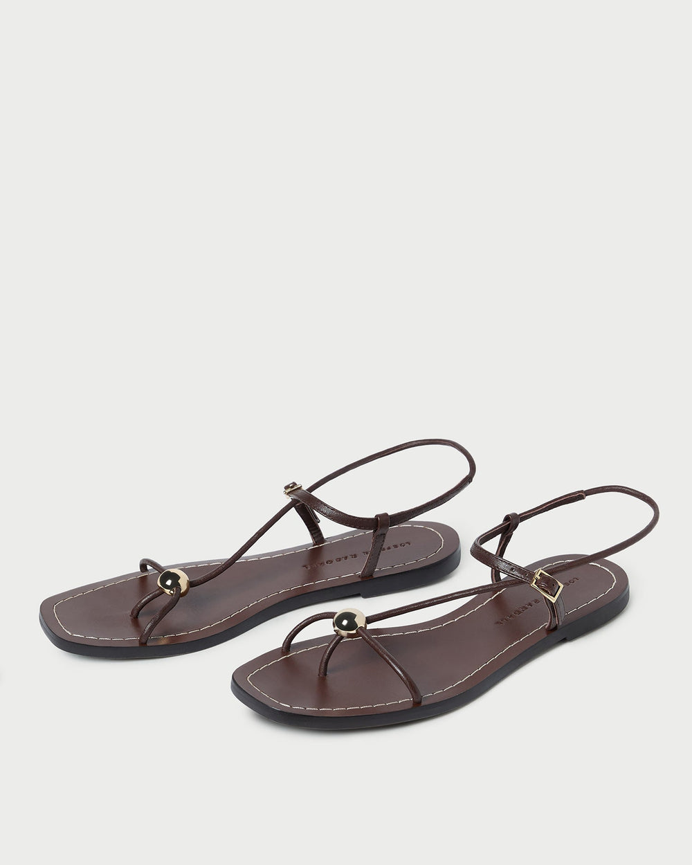 Lara Espresso Leather Sandal | Women Loeffler Randall