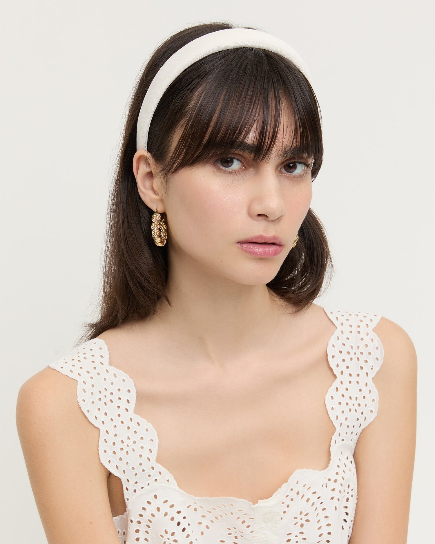 Marina Cream Puffy Headband | Women Loeffler Randall