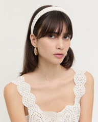 Marina Cream Puffy Headband | Women Loeffler Randall