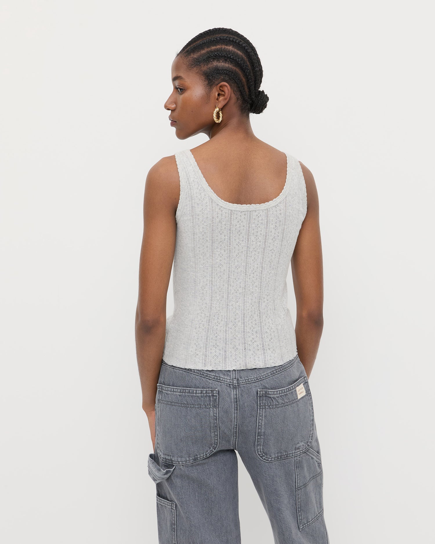 Rylee Pointelle Tank Top | Women Loeffler Randall