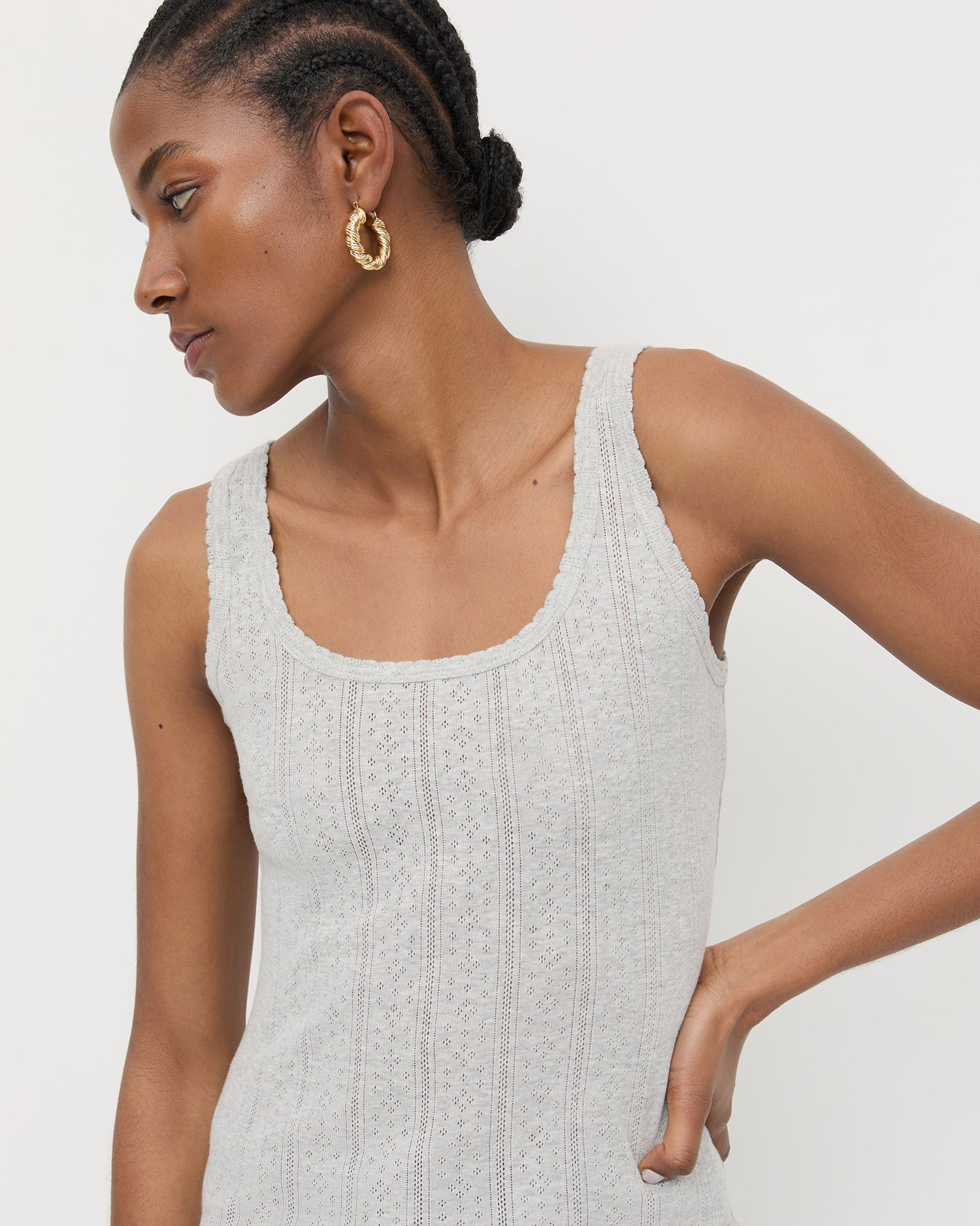 Rylee Pointelle Tank Top | Women Loeffler Randall