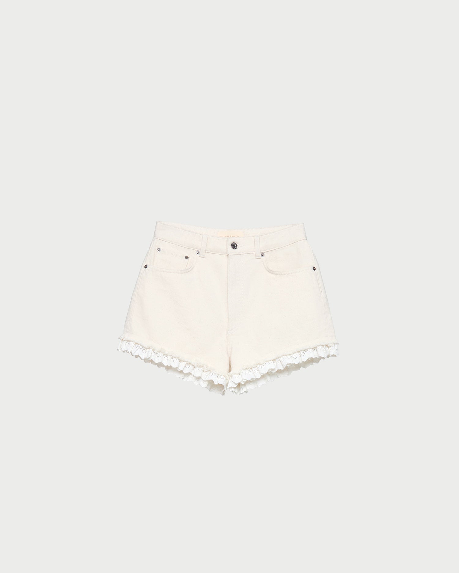 Kay Lace-Trimmed Denim Shorts | Women Loeffler Randall