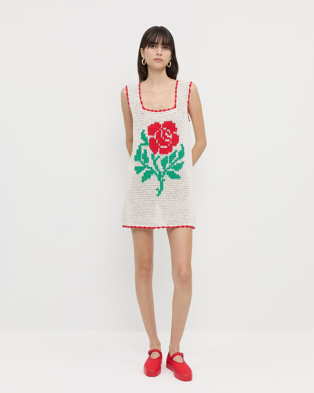 Helena Crochet Dress | Women Loeffler Randall