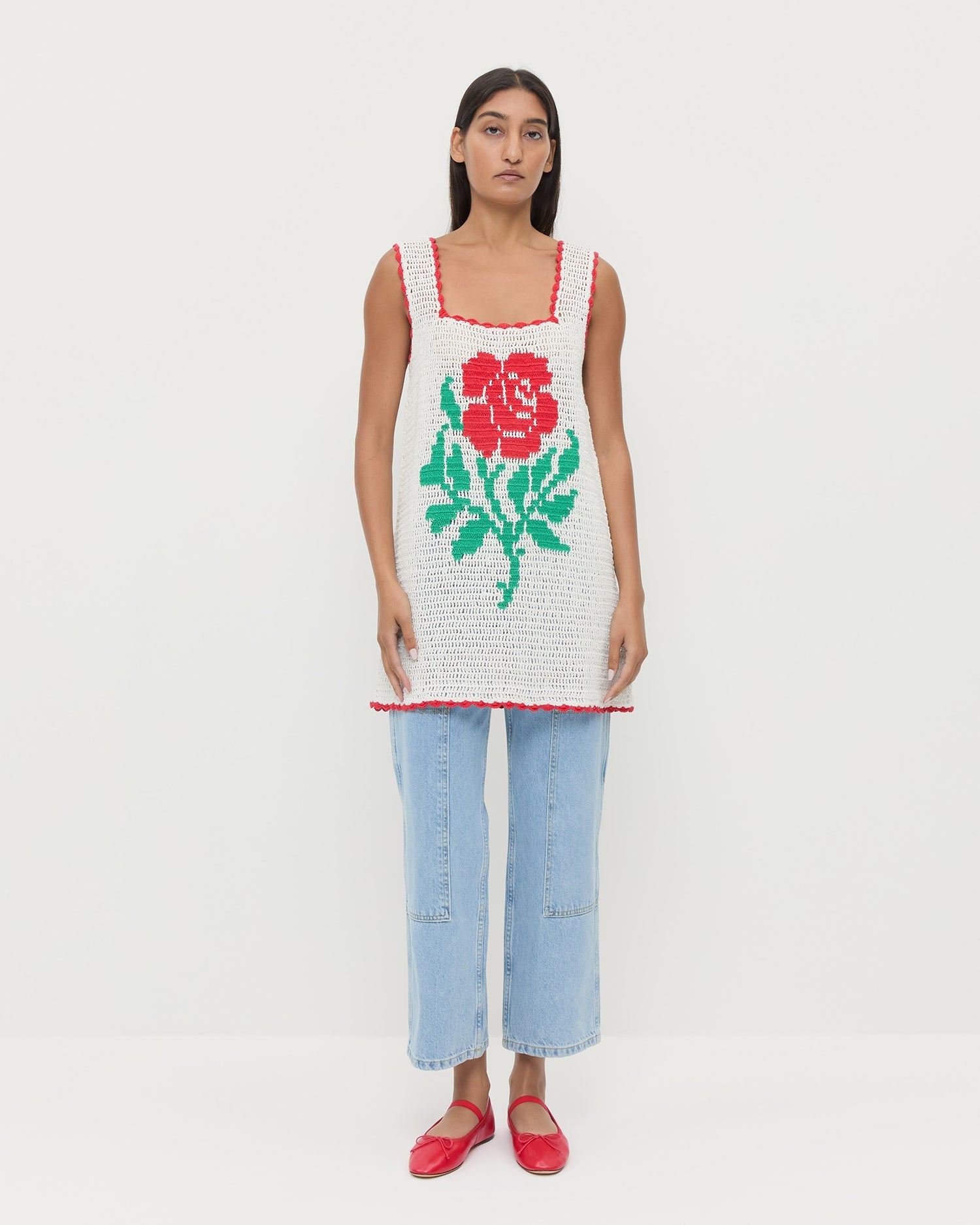 Helena Crochet Dress | Women Loeffler Randall