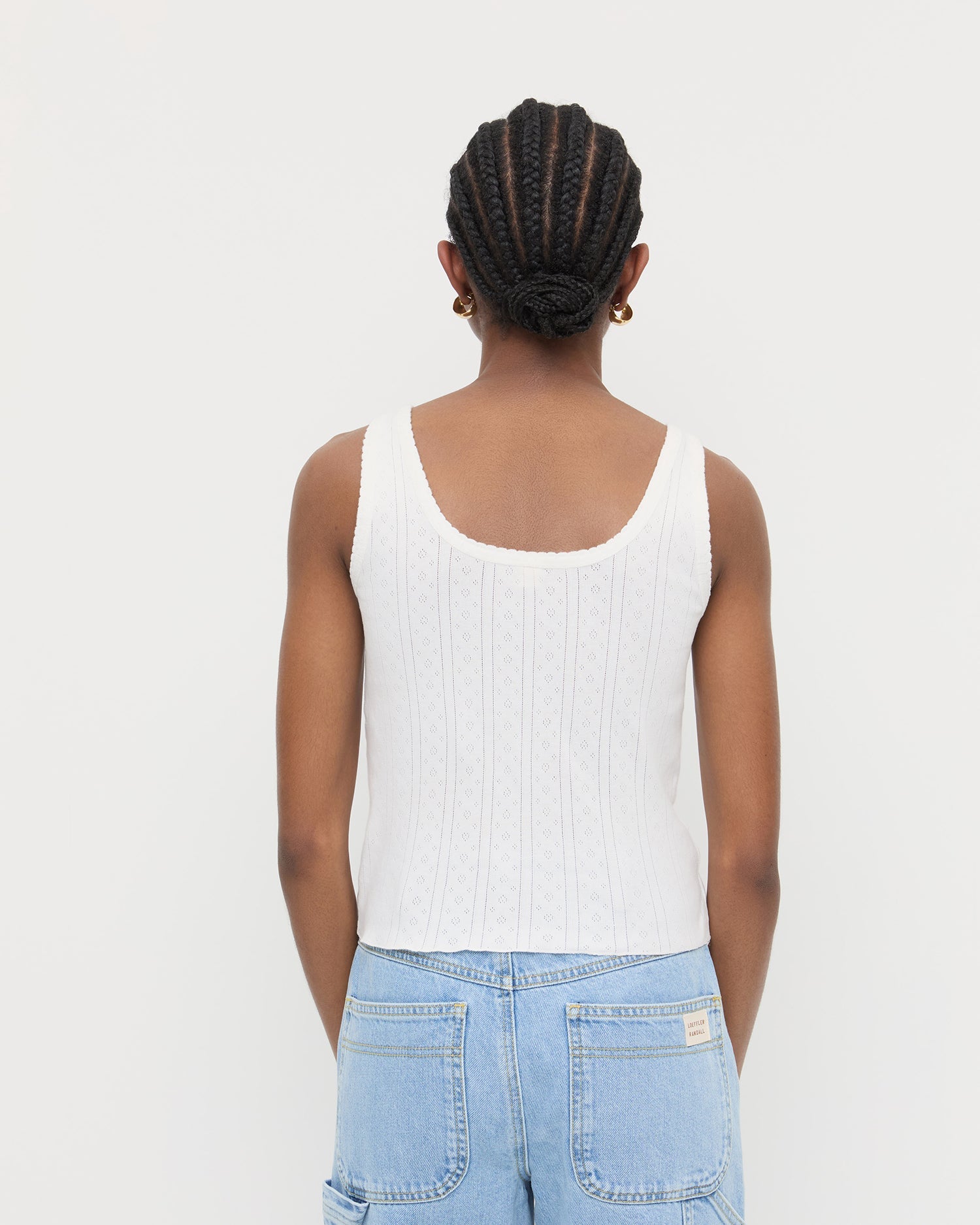 Loeffler Randall Women | Rylee Pointelle Tank Top