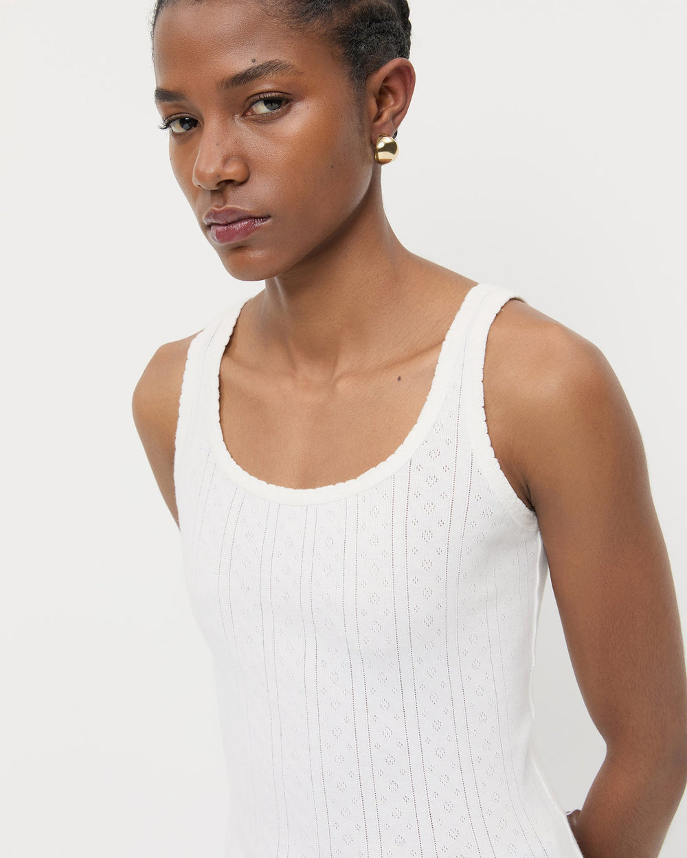 Loeffler Randall Women | Rylee Pointelle Tank Top