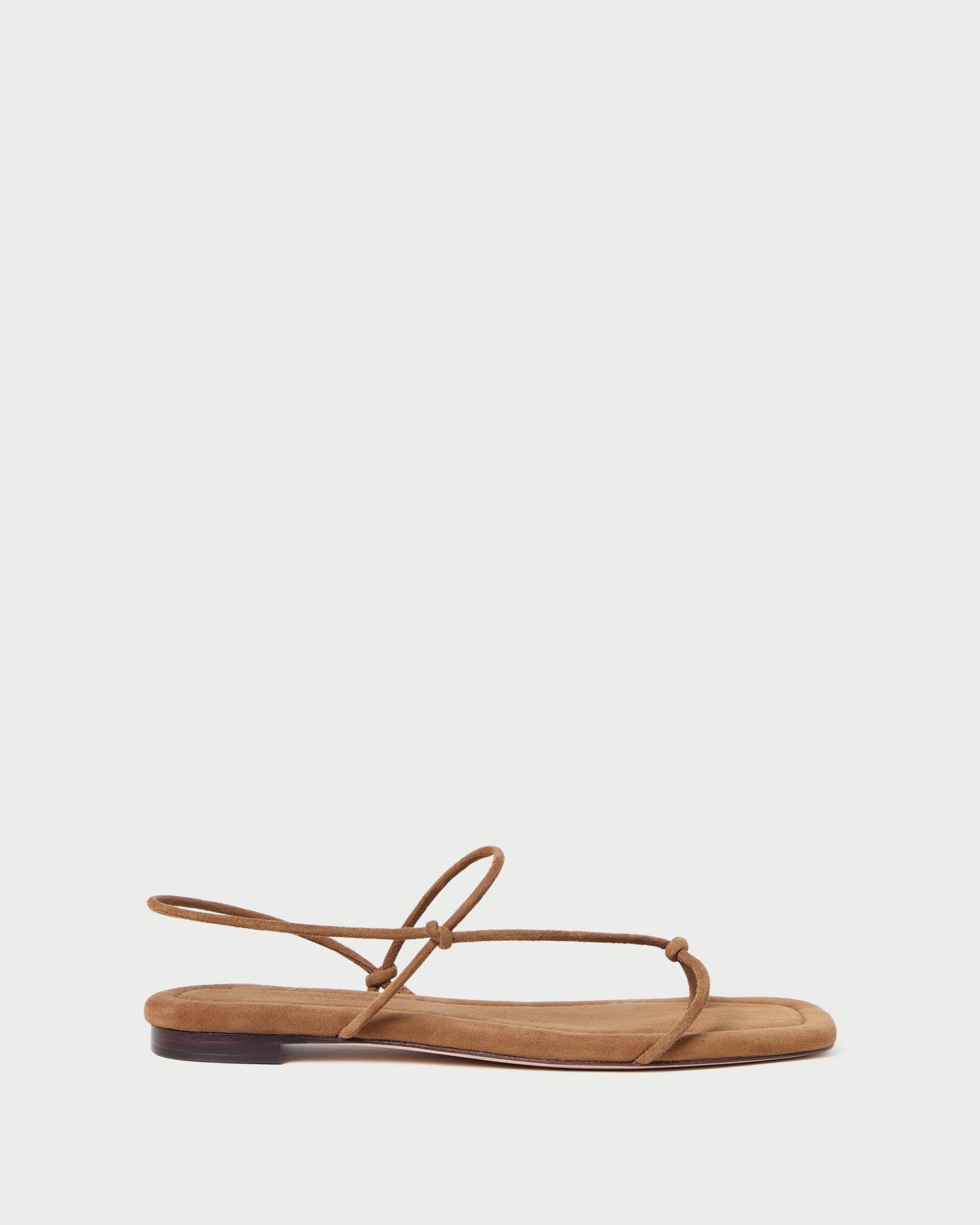 Eleanor Cacao Suede Strappy Sandal | Women Loeffler Randall