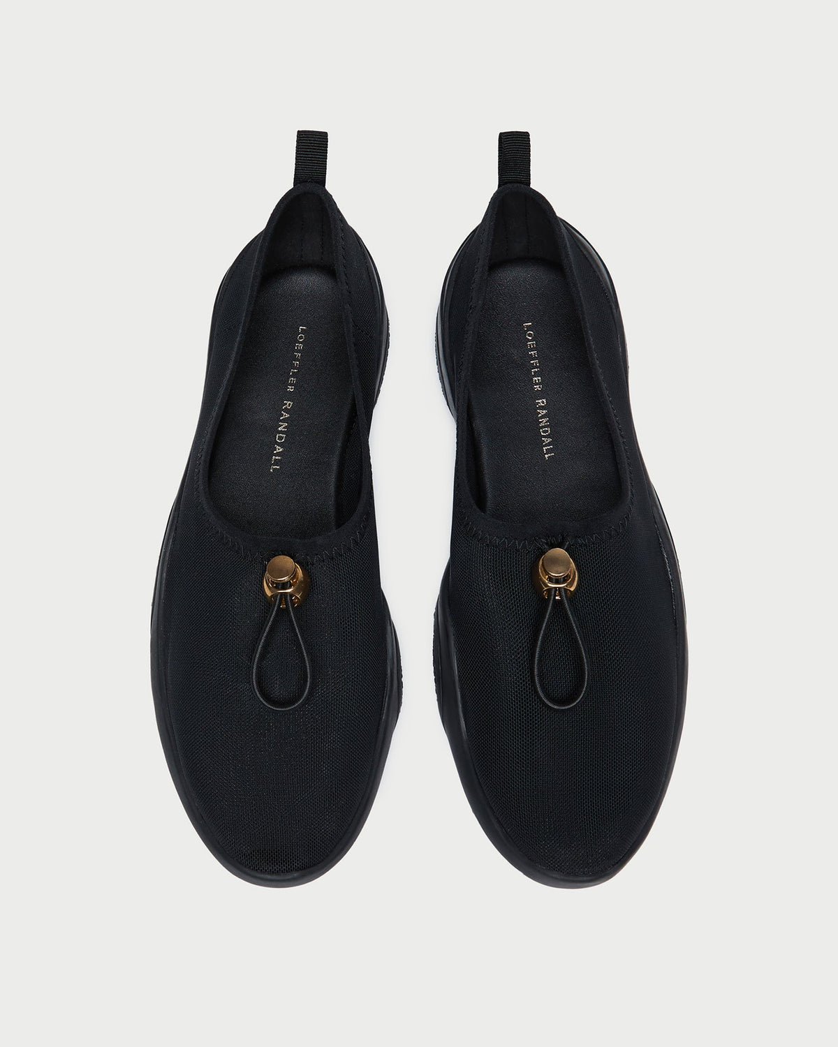 Raina Black Mesh Flat | Women Loeffler Randall