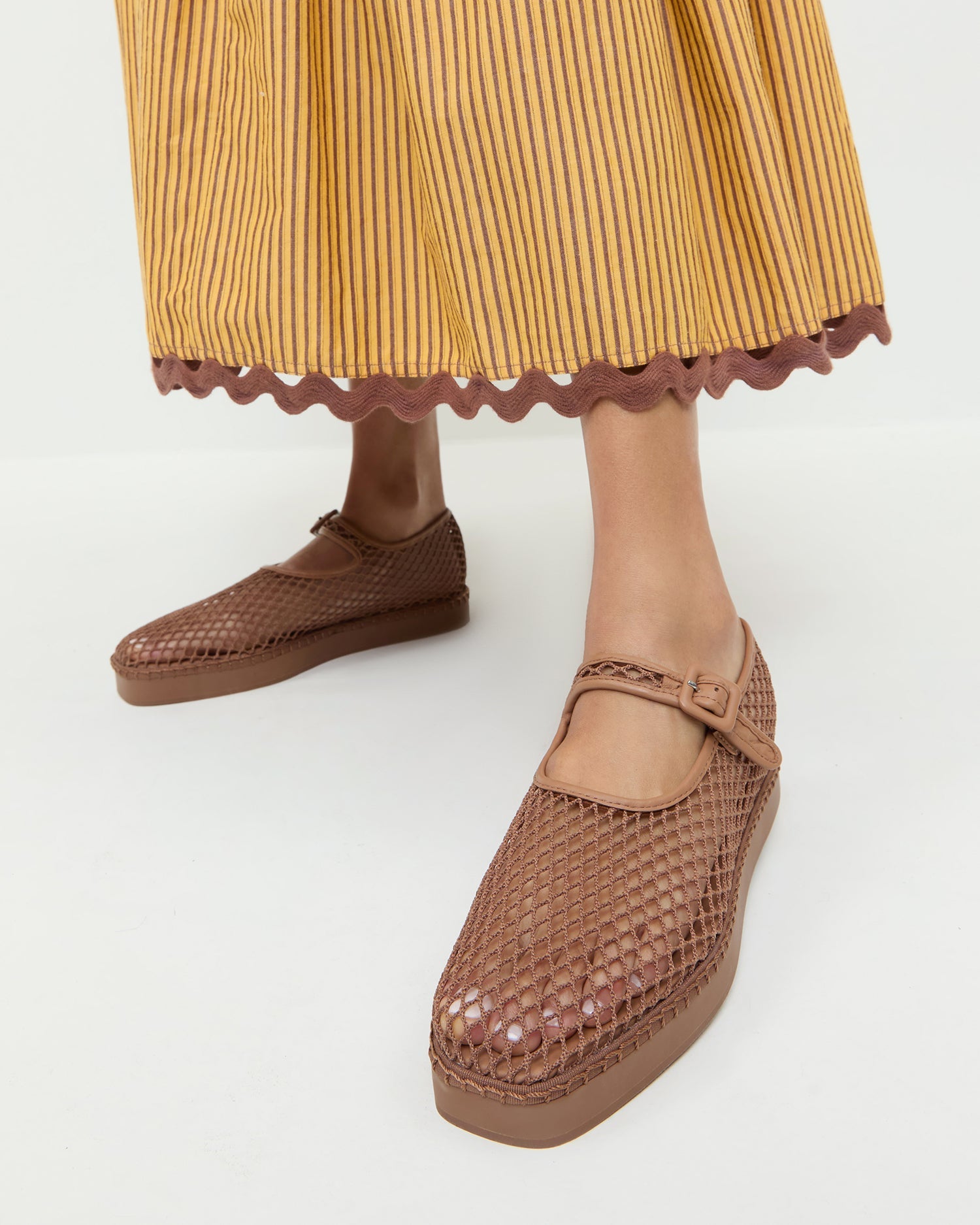 Rita Brown Netted Mary Jane | Loeffler Randall Women