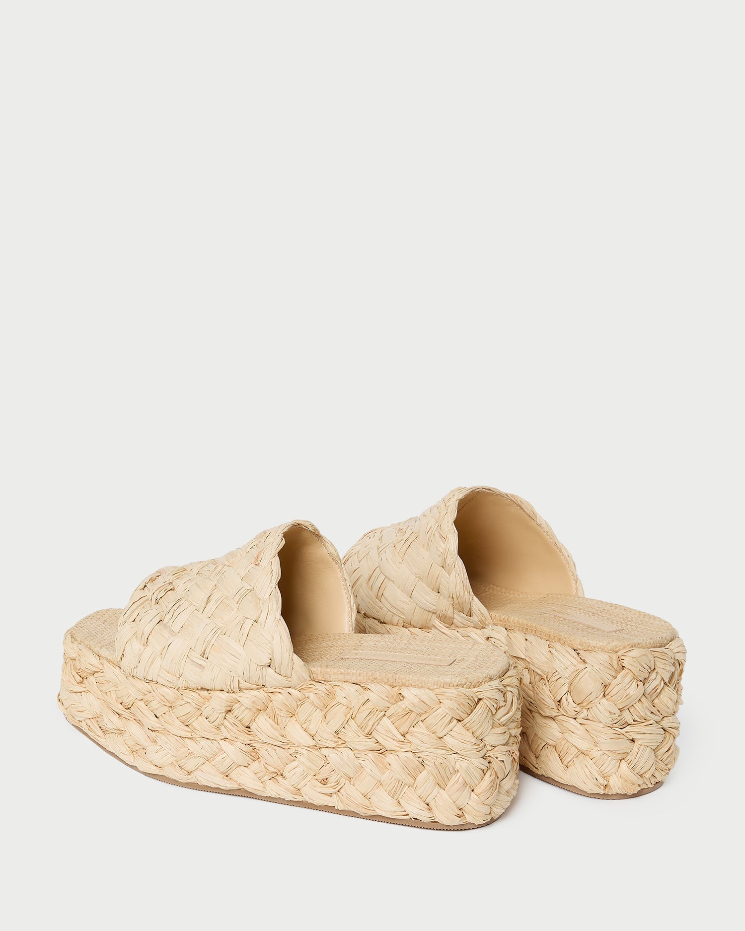 Aaron Natural Braided Straw Mule | Women Loeffler Randall