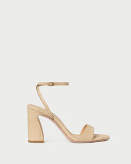 Loeffler Randall Women | Malia Natural Curved-Heel Sandal